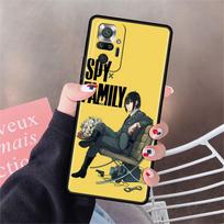 Funda For Xiaomi Redmi Note 10 9 11 Pro Soft Phone Case 10S 9S K40 8 9A 9C 9T 7 10C 8T Silicone Cover SPY×FAMILY Anime Shell Sac Redmi Note 11