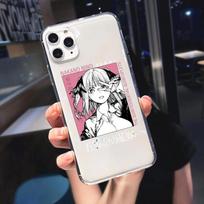 Japan Anime Soft Case For Xiaomi Mi 11 11T A3 Poco M3 F3 X3 NFC Redmi Note 9T 9a 9C 10 5 7 9 8 8T Pro 9S 10S 12 10T 9 Lite Cover Redmi Note7 7Pro gray