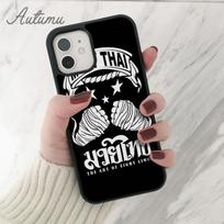 Muay Thai Kovos Bokso Telefono Dėklas iPhone 11 12 13 14 Pro Max mini X XR XS SE 2020 5 6S 7 8 Plus Samsung Galaxy S21 S22 Dėklas iPhone 5 5s SE