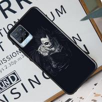 Anime Manga Death Note Ryuk Dėklas Realme C21 C11 C15 GT Neo2 Master 8 Pro 8i OnePlus 9 Pro 8T 9R Nord2 Coque Viršelis OnePlus 9RT gray
