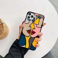 Picasso Abstract Art Case For Xiaomi Poco X3 NFC F3 Mi 9T 11 10T Lite 9 SE A3 Redmi Note 7 6 5 9 10 9S s 8T 8 Pro 9C TPU Bumper Redmi 9 4G beige