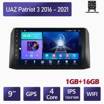 Skirta UAZ Patriot 3 2016 - 2021 Automobilių radijas Multimedijos grotuvas Navigacija GPS WIFI Stereo Auto Android Carplay 2 Din 2+32GB 1+16GB