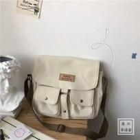 Japonijos Harajuku vėjo darbo drabužiai Moterų korėjiečių studentų drobinis krepšys Literatūros ir meno koledžo vėjo paštininko krepšys 30 x 20 x 8cm