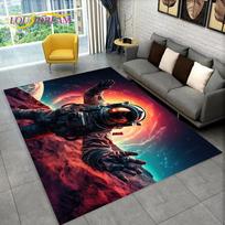 Astronautas Sapnas Visata Kosmonautas Kosmosas Animacinis Kilimas Kilimas Miegamajam Svetainei Sofos Dekoras, Didelis Dekoras Grindų Kilimėlis 40cm x 60cm