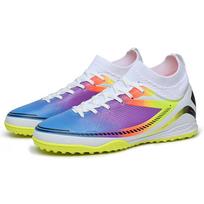Football Shoes 34-45 Men/Women's Football Boots Short Lauret Indoor and Outdoor High-top Sock Mouth Artificial Lawn Children Football Shoes 34