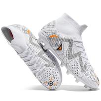 Football Shoes 35-45 Unisex Football Boots Are Long Nails High Elastic Socks Professional Artificial Captain Outdoor Sports Children Football Shoes 36 balta