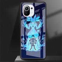 Glass Case For Xiaomi Poco X3 NFC 11 Lite 11T F3 M3 For Redmi Note 11 10 9 8 Pro 10S 9S 9A 9C Phone Cover Pokemon Pikachu Cool Xiaomi Poco X3 NFC gray