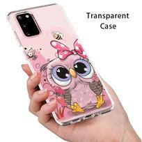 Mielas gyvūnas pelėda Samsung Galaxy S22 Pro S21 S20 FE Ultra S10 S10E Lite S9 S8 Plus S7 S6 Edge minkštas telefono dėklas Samsung S22 Ultra