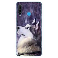 Fashion Wacky Husky Dog Soft TPU Silicone Cover For Huawei P40 P30 P20 Pro P10 P9 P8 Lite E Plus 2019 2017 Phone Case P8 Lite 2016 brown