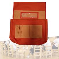 Chair Bags, Back Gifts, Organizers for The Office oranžinė