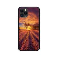 Juodas tpu dėklas, skirtas iPhone 5 5s se 2020 6 6s 7 8 plus x 10 XR XS 11 12 mini pro MAX galinis dangtelis peizažas Žiema lengvas sniegas iphone 5 5S SE
