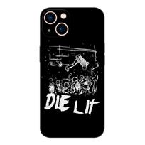 Black tpu case for iphone 5 5s se 2020 6 6s 7 8 plus x 10 XR XS 11 12 13 mini pro MAX back cover Die Lit iphone 12 pro