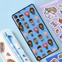 Toca Boca Toca Life World Case For Samsung Galaxy S23 S22 S20 S21 Ultra S8 S9 S10 Note10 Plus Note20 Ultra S20 FE Cover Galaxy S22Ultra