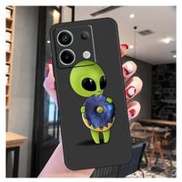 Funny Alien Case For Xiaomi Redmi Note 13 12 10 9 8 11 Pro 12S 11S 10S 9S Remdi 13C 9C 10C 12C Cover Redmi Note 12S gray