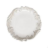 Vakarienės lėkštė, elegantiški desertiniai stalo įrankiai, užkandžių ir salotų lėkštė kavinei, 21.5cmx21cmx3cm