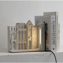 Cement Decor Table Lamp European Style Building Bedside Corner Atmosphere Lamp Designer Cute Birthday Gift Small Led Night Lamp gray