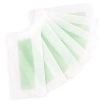 10 Pcs Facial Wax Strips Facial Hair Removal Quick and Painless Hair Removal Kit for All Skin Types Waxing Strips for Face Eyebrow Underarm Wax Strips 10pcs