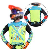 Motocross Jersey lenktynės Visureigis Dviratis MX Enduro MOTO Motociklas Flexair drabužiai Vyriški MOTO Moteriški kalnų Dirt Bike Downhill M-Jersey blue