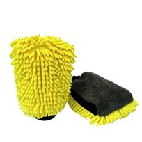 Waterproof Car Wash Glove Coral Mitt Soft Anti-scratch for Car Wash Multifunction Thick Cleaning Glove Car Wax Detailing Brush