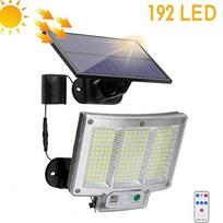 Solar Lamp 104LED Portable Lantern 80000LM Solar Light Remote Control Lights Built-in Battery Outdoor Solar Wall Light B-192LED