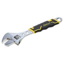 Adjustable Wrench Universal Monkey Spanner Multi-function Hand Tools Nut Sink Wrench Bathroom Pipe Large Open Spanner gray