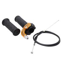 7/8'' 22mm Twist Throttle Accelerator Grip and 39''cable for 47cc 49cc 2-stroke 4 Wheeler Quad juoda