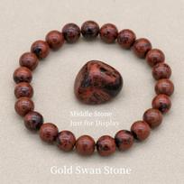 8 mm natūralaus akmens 5A lapis lazulio karoliukų apyrankė moterims ir vyrams Čakros pakabuko apyrankė Rankų darbo papuošalai Tėvo dienos dovanos women size brown