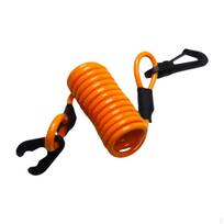 Outboard Kill Stop Switch Key Lanyard Rope Retractable Accessory 4mm Diameter Lightweight Waterproof orange