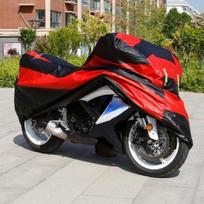 Motociklo dangtis antifrizas, vandeniui atsparus apsauginis kremas nuo saulės, dulkėms atsparus paspirtukas motociklo apsauga nuo lietaus žieminė Yamaha Honda Suzuki 265-105-125CM juoda