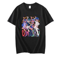 Omori marškinėliai 100% grynos medvilnės Omori žaidimo Rpg Anime Omocat paauglių vaizdo žaidimas Aubrey Young Hero Omori žaidimas Kelsey Boy Lofi Monster L
