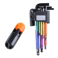 9Pcs Allen Key Set Long Hex Wrench Set for Furniture Assembly Appliance Repair Household Furniture Equipment