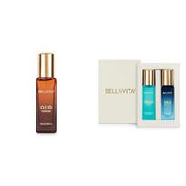 Bella Vita Prabangus OUD PARFUM Intense Unisex Skai Aquatic EDC ir Fresh EDT Unisex kvepalų derinys su bergamotės Ylang Ylang Pink Pepper Ilgalaikiai