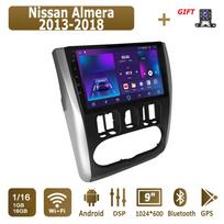 Android Carplay Car Radio For Nissan Almera 2013-2018 Multimedia Player Head Unit Stereo GPS Navigation BT WIFI 2+32GB 1+16GB white