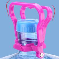 Portable Water Bottle Handle Water Pail Bucket Handle Labor-saving Easy Lift Up Water Bucket Holder raudona