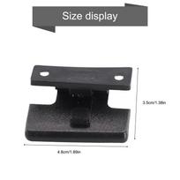 Console Catch Latch Armrest Cover Switch Snap Direct Replacement black