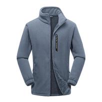 Vilnonė striukė, Polar vilnos striukė, vyriška ir moteriška lauko striukė, pamušalas, šilta striukė porai, didelis dydis 4XL blue