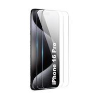 iPhone 16 Pro Privacy Screen Protector - Spyproof 3D fully covered shatter-proof tempered glass, bubble-free,easy to install and durable against drops