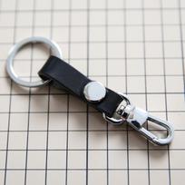 Leather  Keys Ring Clip Mini  Real Cowhide Key Case Women Men