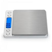 Gaminimo priedai Skaitmeninės virtuvinės svarstyklės Nerūdijančio plieno 1 vnt Elektroninės svarstyklės Svorio matavimo įrankiai 3kg 0.1g gray