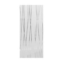 1 ruloninė lango plėvelė, UV blokavimo juostos raštas PVC sumažina erzinantį blizgesį bendrabučio langų vinilas 40cm white