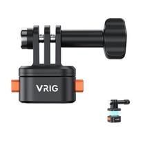 VRIG AC14 Claw Mini Sports Camera Magnetic Quick Release Mount Adapter Tripod Mount with 1/4 Inch juoda
