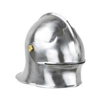 Deep Visored German Sallet Helmet - 18 Gauge Steel for cosplay LARP/Reenactment