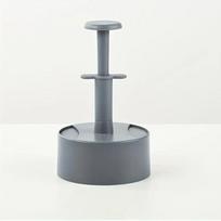 Hamburger Press Burger Patty Maker įdarytiems mėsainiams jautienos daržovių gaminimo forma Puikiai tinka mėsainiams pyragams kepti ant grotelių pilka spalva
