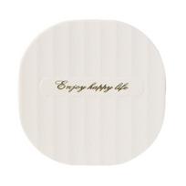 Silicone Placemat Easy To Clean Anti-scalding Decorative Unique Daily Use Dining Table Bowl Cup Plate Pot Holder Mat for Bar gray