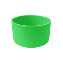 7.5/9cm Vandens butelio dugno apsauga Stora Vientisos spalvos Elastinga Lanksti Nedeformuojama Apsauginė Silikoninė Atspari Karščiui Butelio Rankovės Apsauga 7.5cm žolės žalia spalva