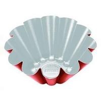 Moule à brioche - CUPRA - 10 cm - Aluminium anti-adhérent - Extérieur rouge - Lave-vaisselle compatible raudona