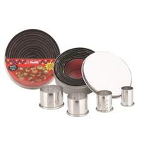 Ibili 703500 Emporte-pièces Arrondi Lisse Inox 11 Pièces