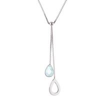Collier Estela - Argent Massif Rhodié 925