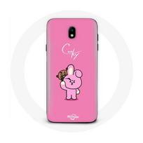 Coque pour Samsung Galaxy J7 2017 BTS Bangtan Sonyeondan BT21 Shooky Suga Et Cooky Jungkook - Maniacase juoda