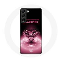 Coque Maniacase pour pour Samsung Galaxy S23 Plus blackpink diamond noir et rose juoda